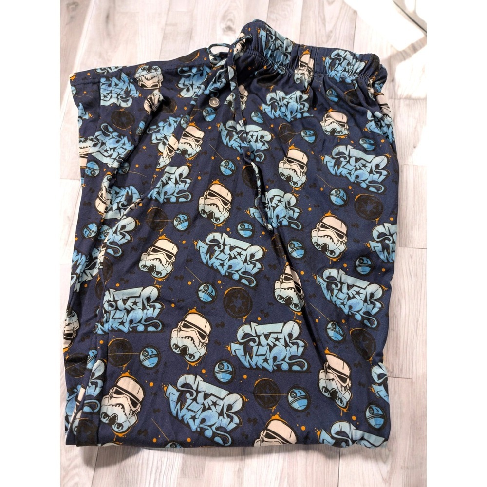 Pjammy Pajama Sleep Pants Large Lucas‎ Films Star Wars Stormtrooper Death Star